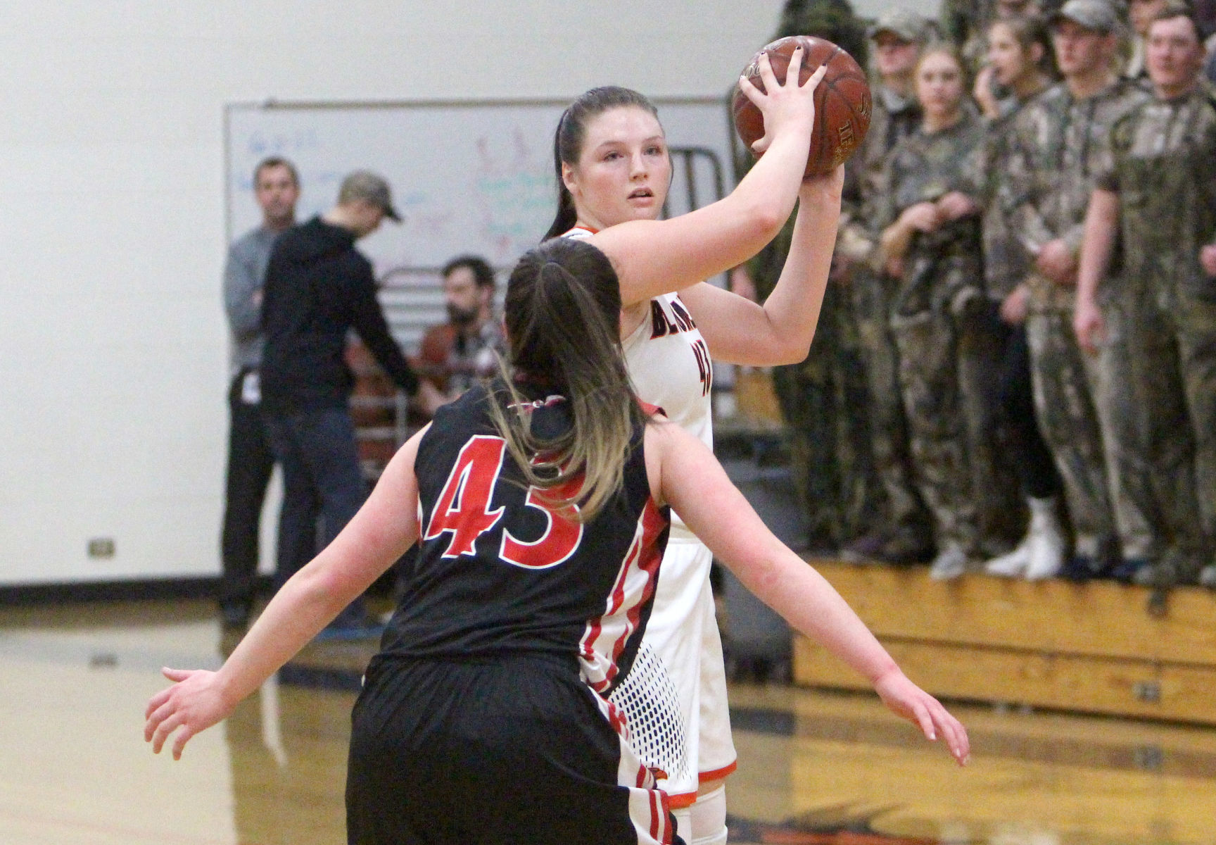 Baldwin-Woodville at Bloomer girls basketball 2-22-19